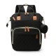 USB multifunctional backpack for moms and dads and supports charger