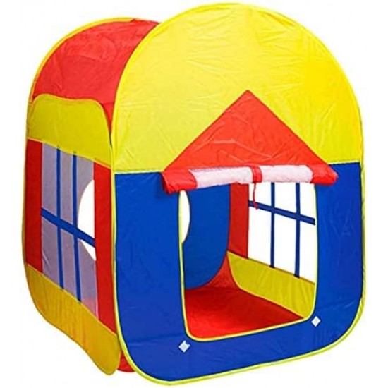 Factory children folding tent game house toy indoor and outdoor red yellow blue tent