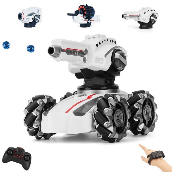 2 In 1 Multifunctional Bubble Vehicle Mist Spray Hand Gesture Sensor Water Dual Radio Remote Control Truck Rc Car