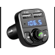 Car MP3 Receiver Transmitter X8 Multifunctional Dual USB Car Charging Cigarette Lighter Car Interior Accessories
