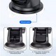 2 in 1 Car Phone Holder - Suction Cup and Air Vent, 360° Rotation, Black