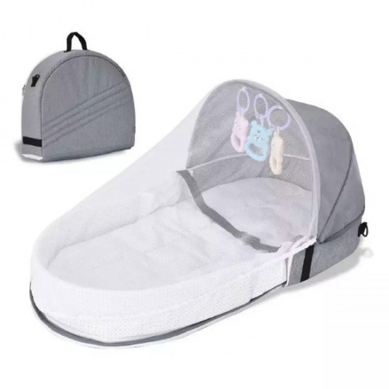 Portable mosquito net baby cot for newborns