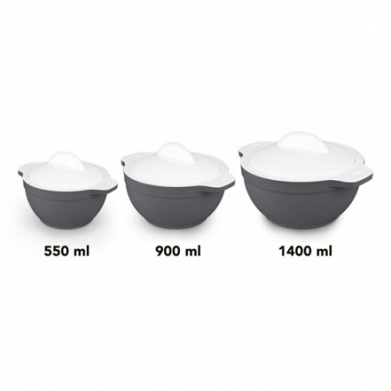 MAXXMEE Thermo bowls with lid 6PCS Set