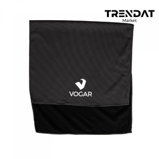 Vogar Cooling Towel Small Size, Black
