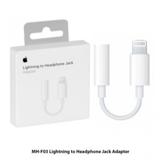 Apple 3.5mm Headphone Jack Adapter, White
